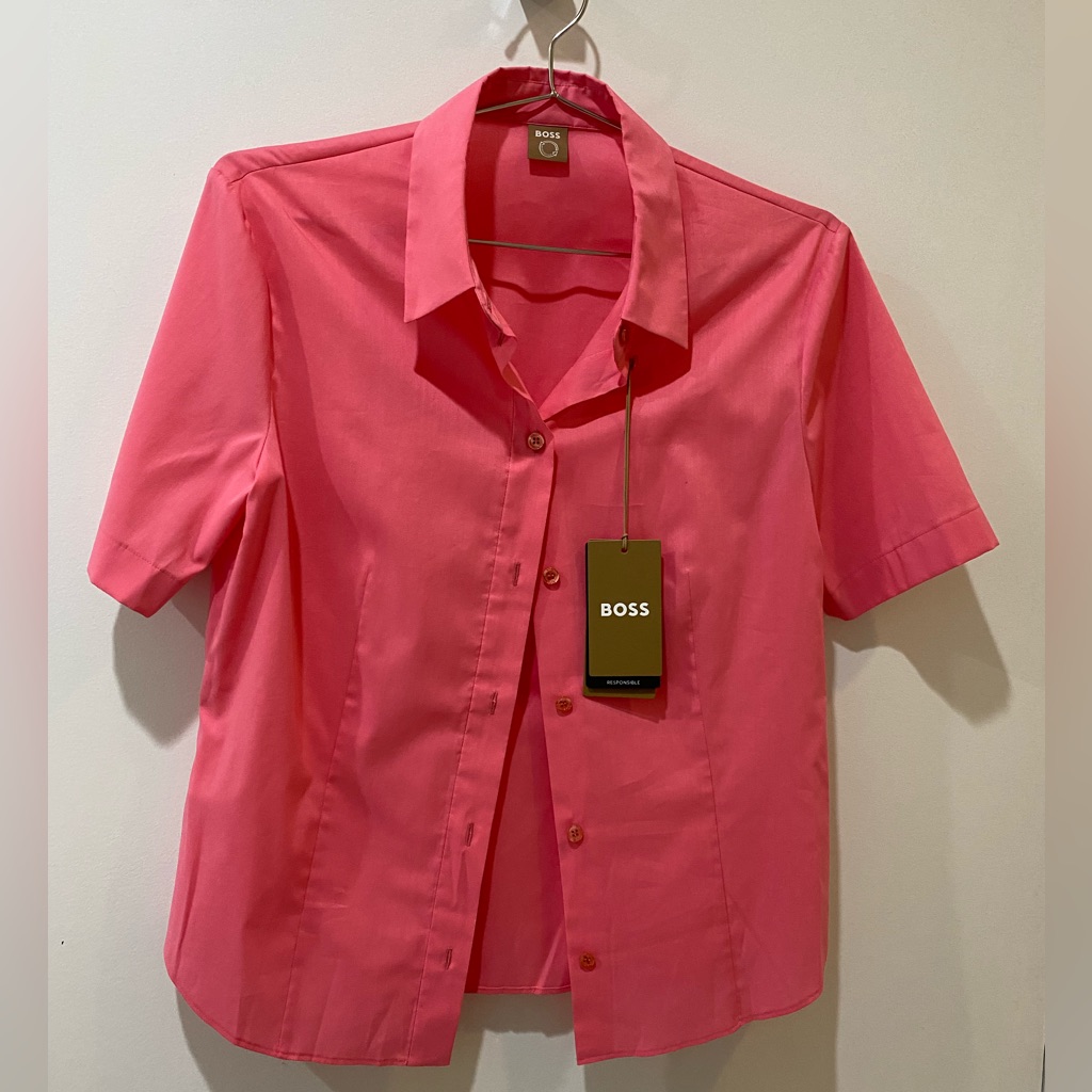 Hugo Boss Brand New Pink Shirt